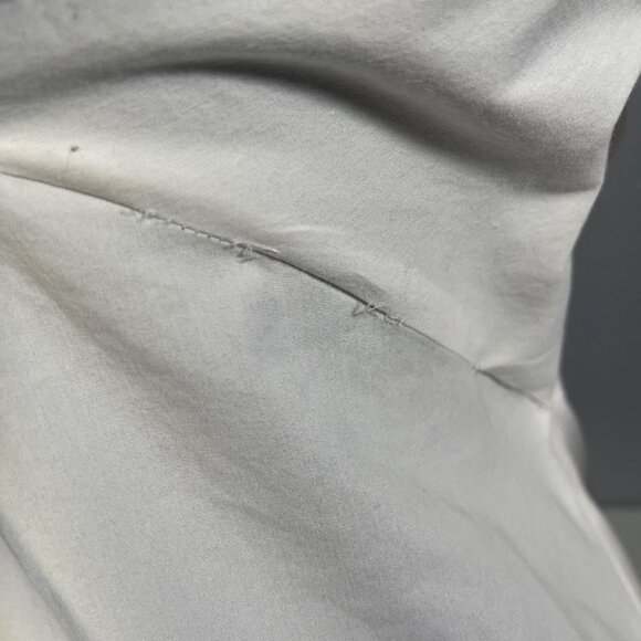 INC International Concepts Womens Size 14 Twist Front Blouse White - Picture 3 of 11